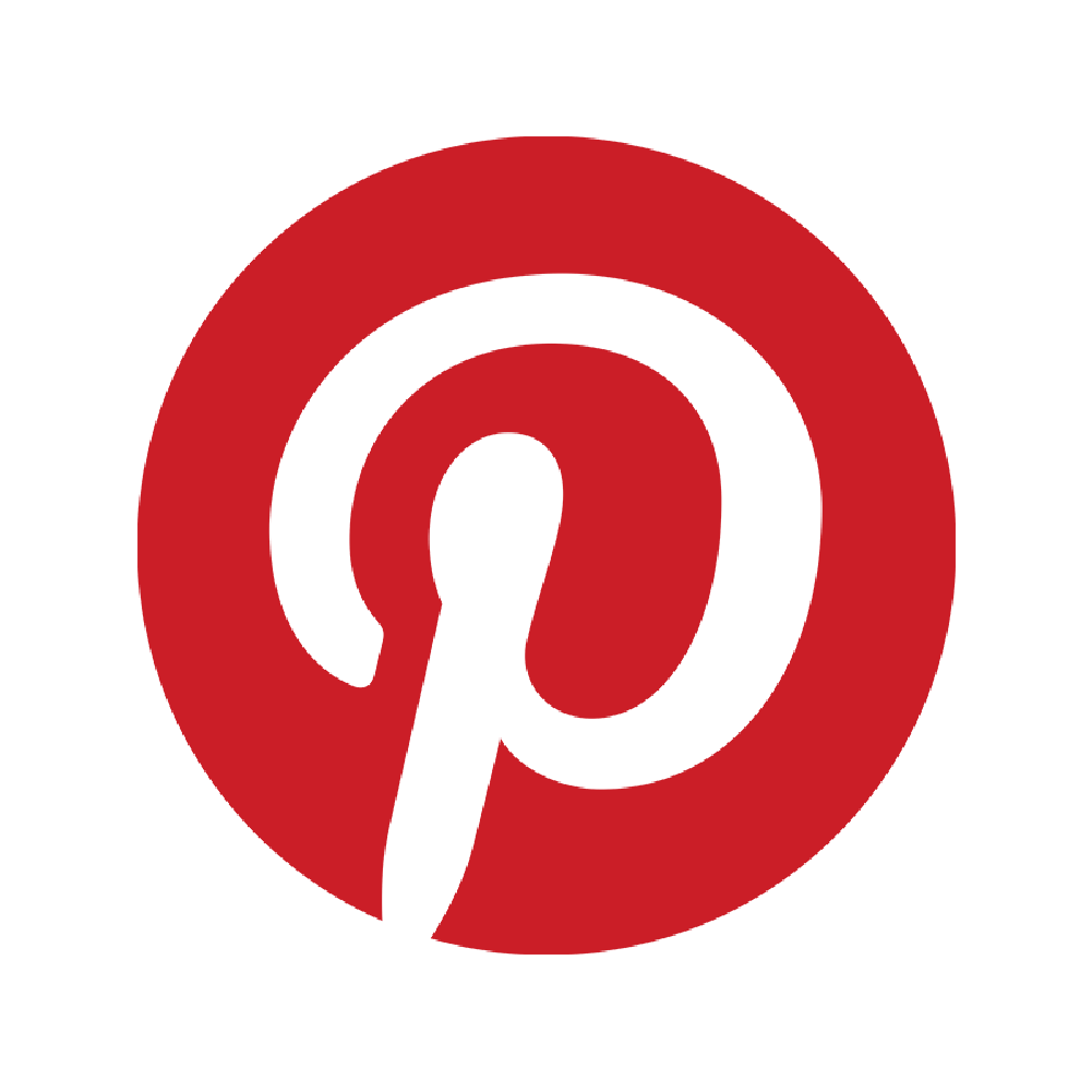Pinterest icon round